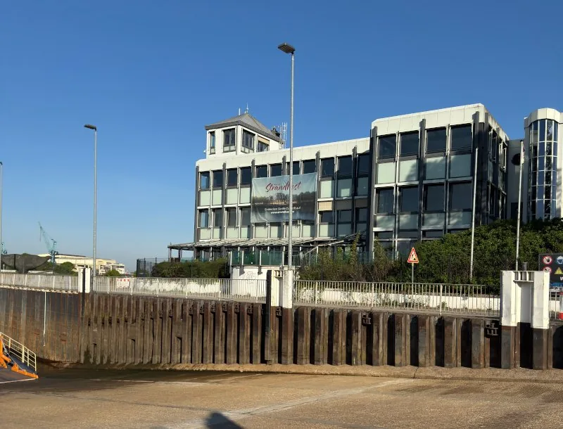 Bürogebäude am Vegesacker Hafen
